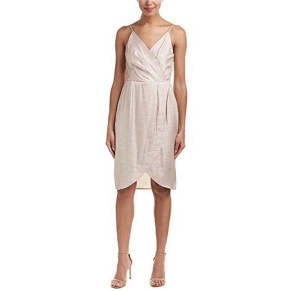 CeCe Dresses & Skirts - CeCe by Cynthia Steffe Audrey Sweet Petal Surplice Faux Wrap Dress